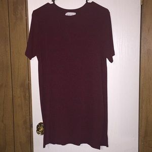Maroon Dress